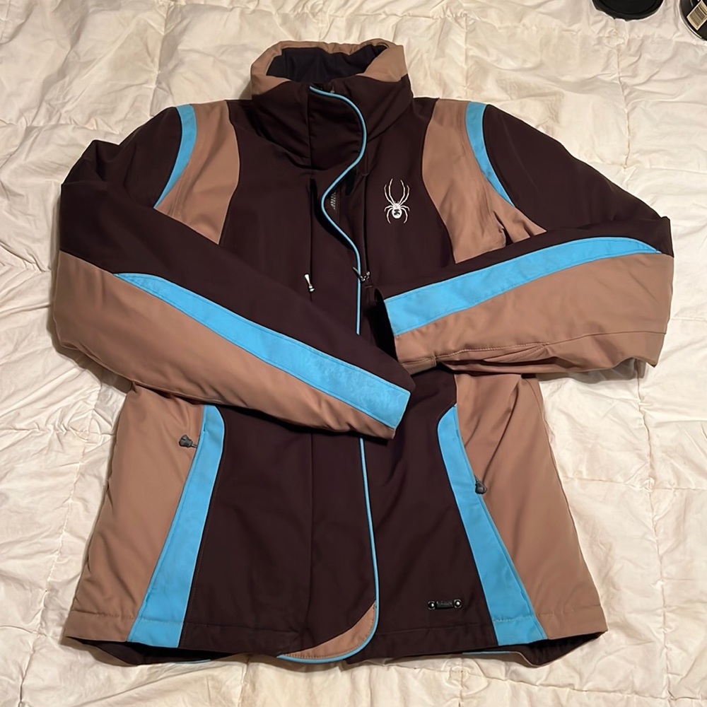 Spyder ladies size 12 ski coat thinsulate winter ski jacket used